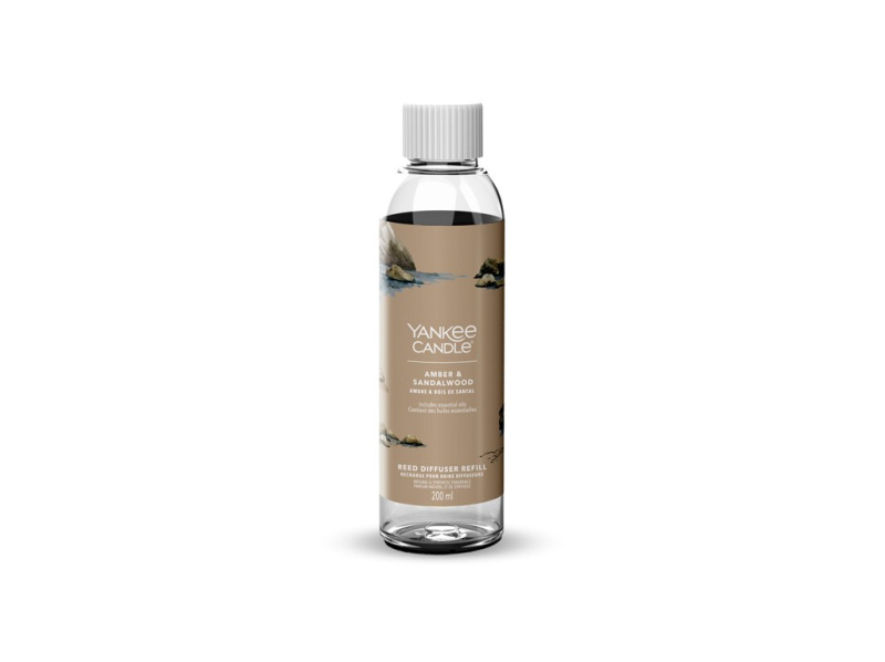 Yankee Candle Amber & Sandalwood náplň do aroma difuzérů 200 ml