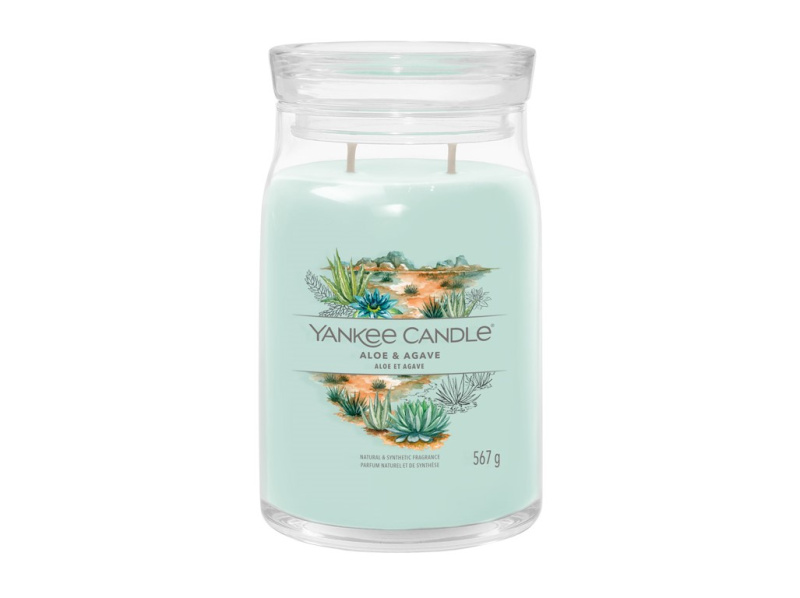 Yankee Candle Aloe & Agave vonná svíčka 567 g
