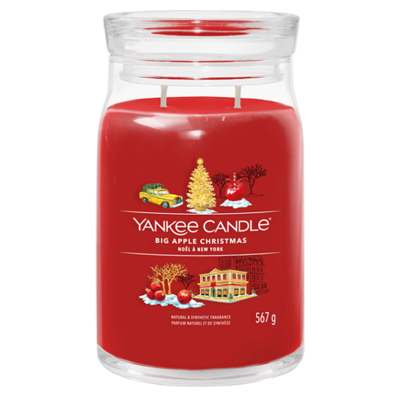 Yankee Candle Big Apple Christmas vonná svíčka 567 g