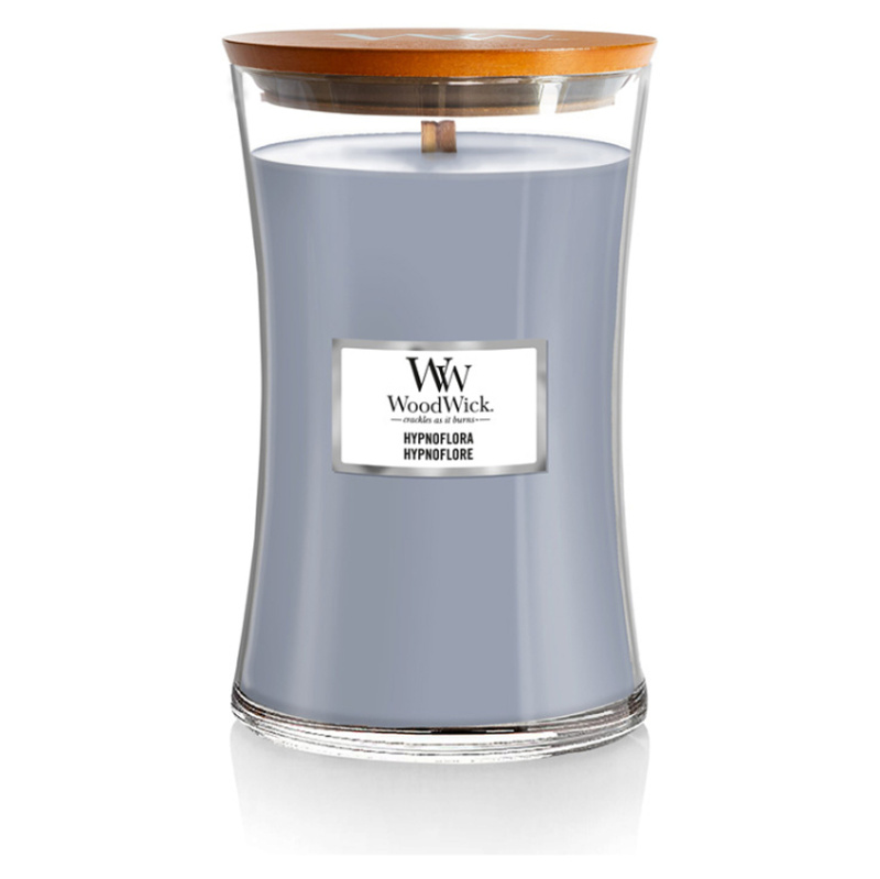 Woodwick Hypnoflora vonná svíčka s dřevěným knotem 610 g