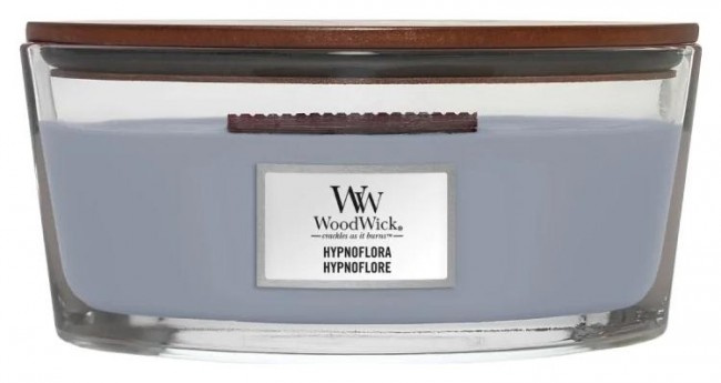 Woodwick Hypnoflora vonná svíčka s dřevěným knotem (hearthwick) 453 g