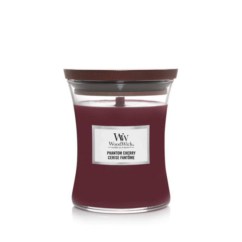 Woodwick Phantom Cherry vonná svíčka 275 g