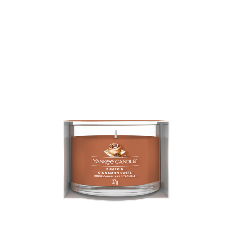 Yankee Candle Pumpkin Cinnamon Swirl votivní svíčka 37 g