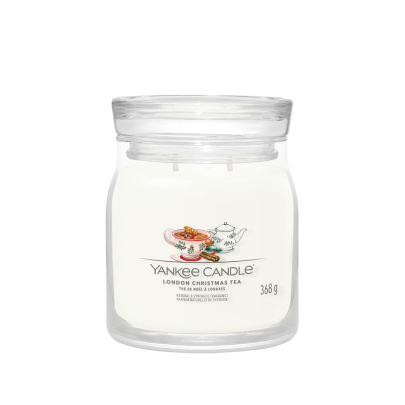 Yankee Candle London Christmas Tea vonná svíčka 368 g