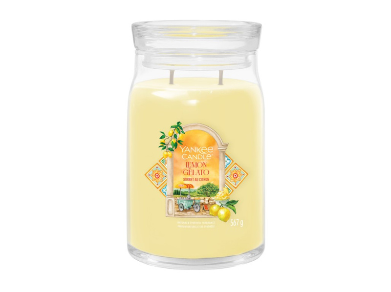 Yankee Candle Lemon Gelato vonná svíčka 567 g