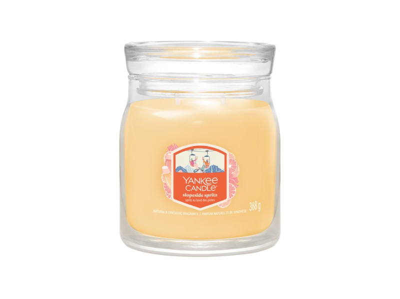 Yankee Candle Slopeside Spritz vonná svíčka Signature 368 g