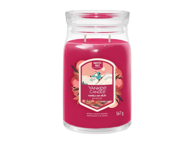 Yankee Candle Signature Santa on Skis vonná svíčka