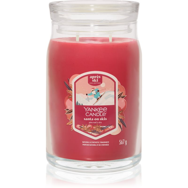 Yankee Candle Signature Santa on Skis vonná svíčka