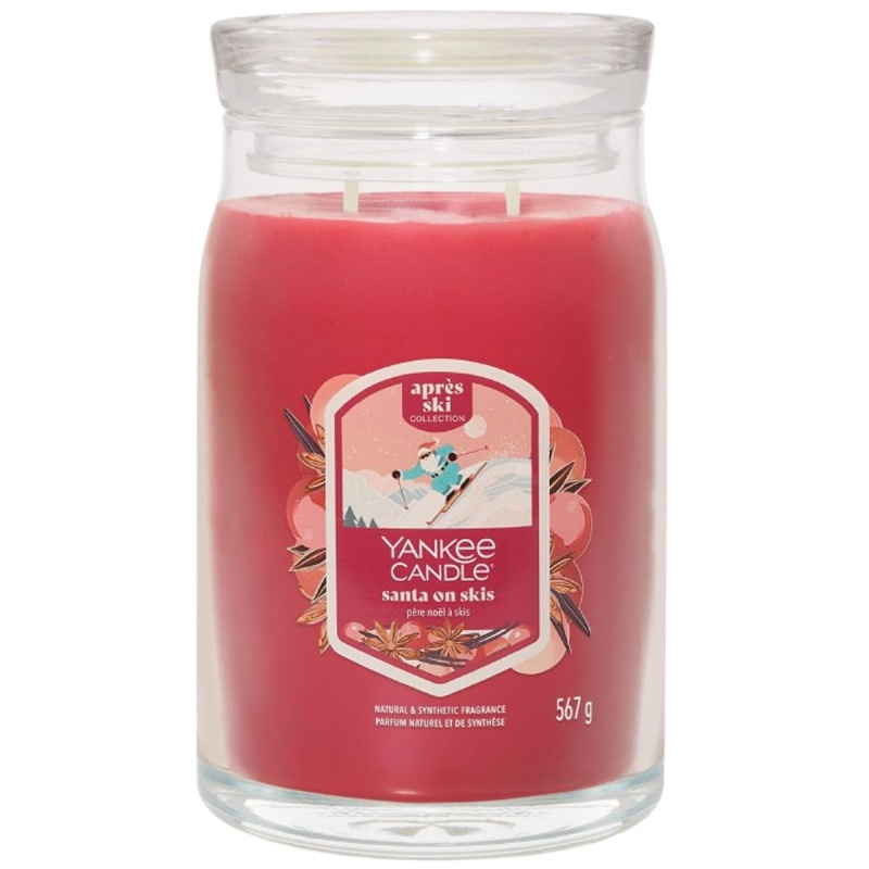 Yankee Candle Signature Santa on Skis vonná svíčka
