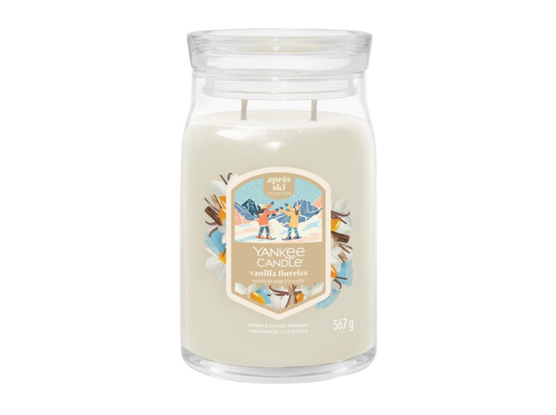 Yankee Candle Signature Vanilla Flurries vonná svíčka
