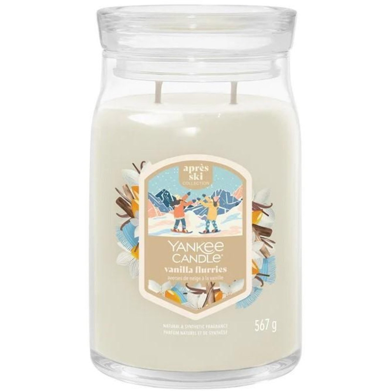Yankee Candle Signature Vanilla Flurries vonná svíčka