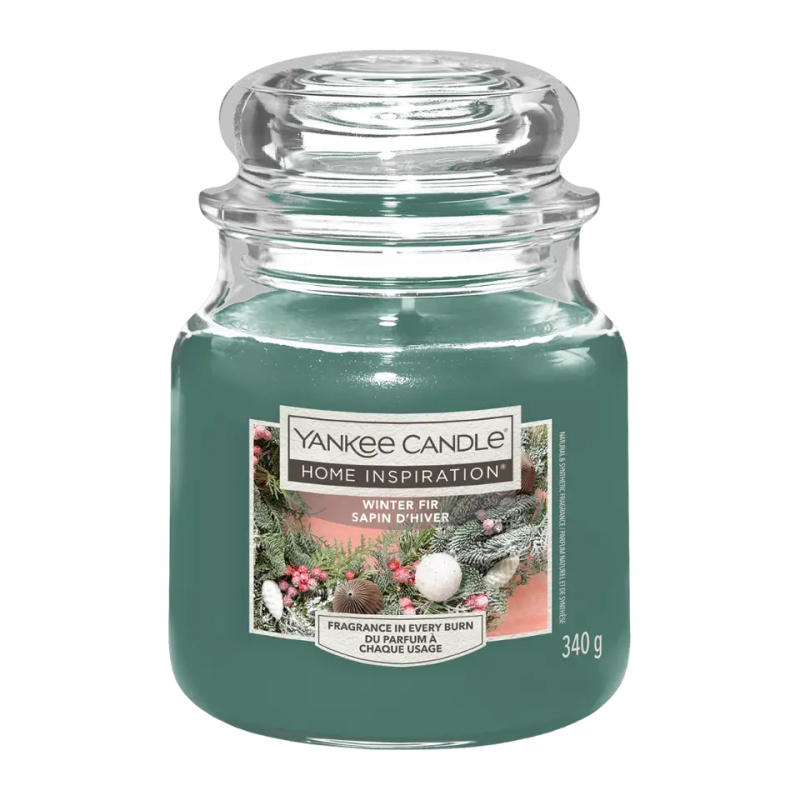 Yankee Candle Aromatická svíčka Home Inspiration Winter Fir 340 g