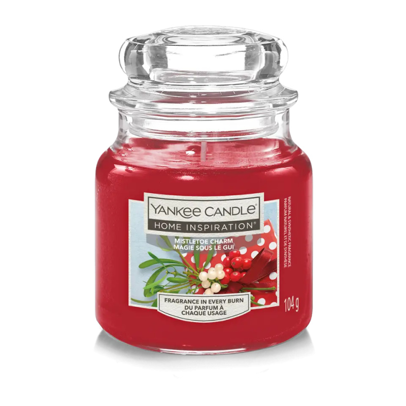 Yankee Candle Vonná svíčka Home Inspiration Mistletoe Charm 104 g