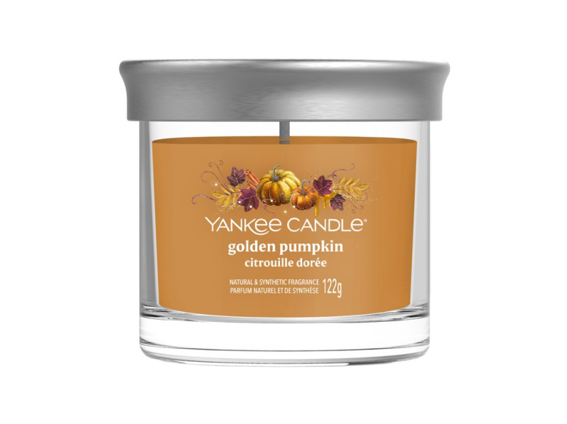 Yankee Candle Signature Golden Pumpkin vonná svíčka