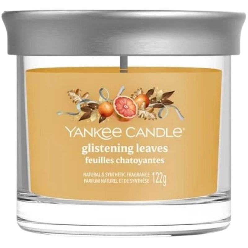 Yankee Candle Signature Glistening Leaves vonná svíčka