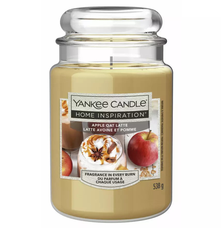 Yankee Candle Vonná svíčka ve skle Apple Oat Latte