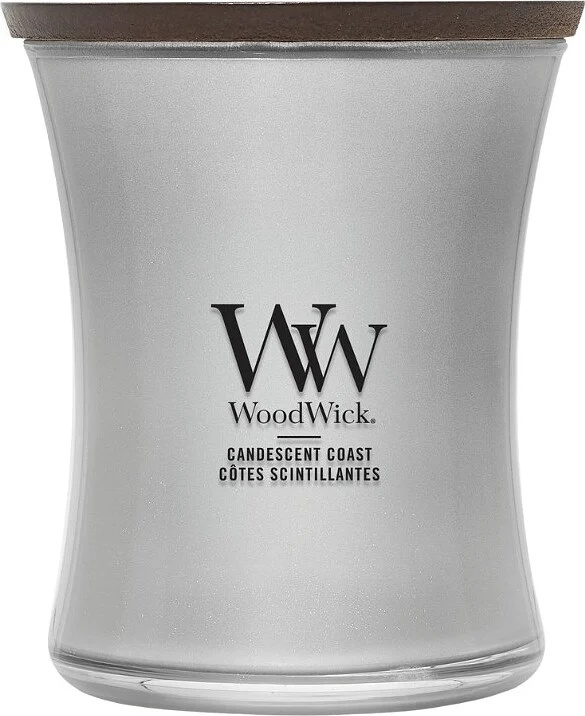 Woodwick Precious Metals Candescent Coast vonná svíčka 275 g