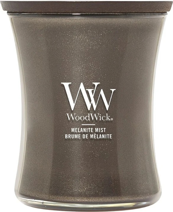 Woodwick Precious Metals Melanite Mist vonná svíčka 275 g