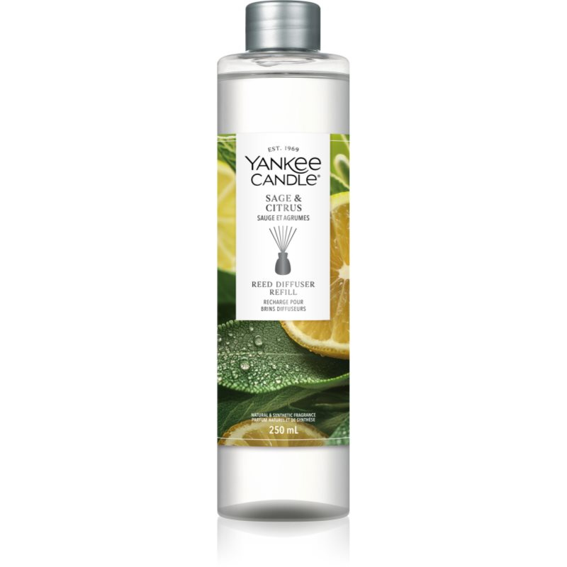 YANKEE CANDLE SIGNATURE SAGE & CITRUS REED NÁPLŇ 250 ml