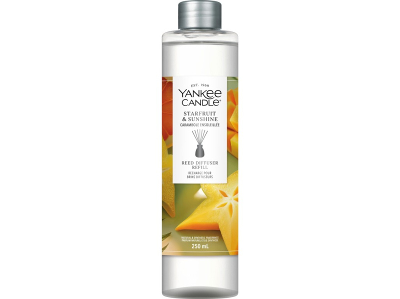 Yankee Candle Starfruit & Sunshine náplň do aroma difuzérů 250 ml