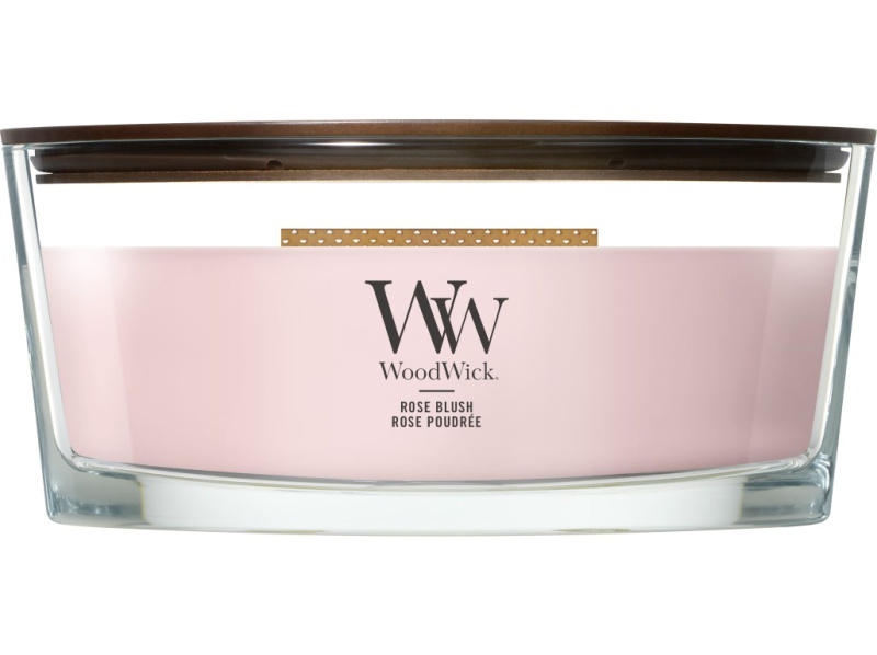 WoodWick Vonná svíčka loď Rose Blush 453,6 g