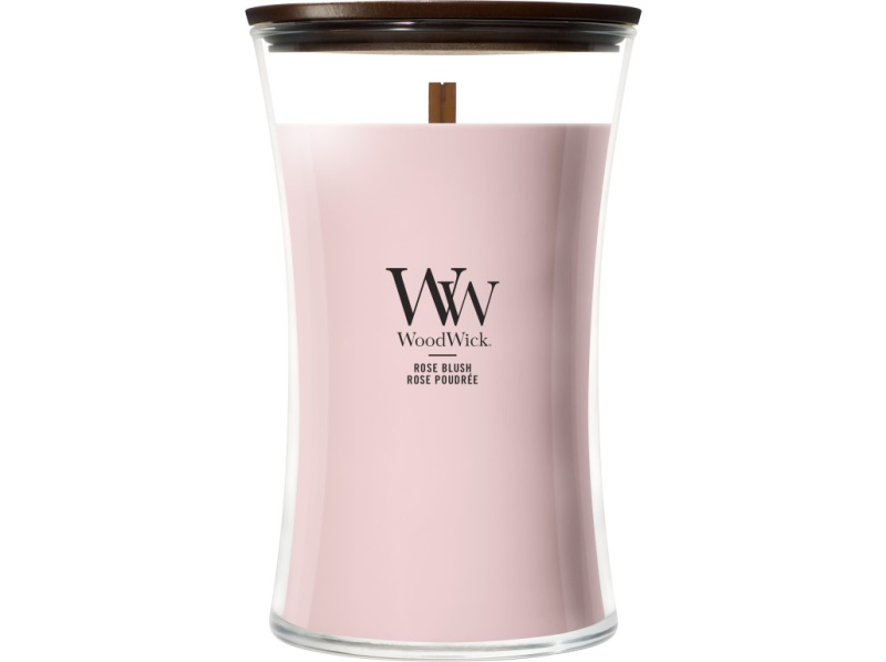 WoodWick Vonná svíčka váza velká Rose Blush 609,5 g