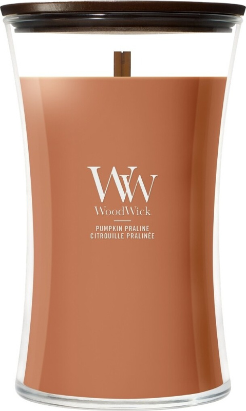 WoodWick Vonná svíčka váza velká Pumpkin Praline 609,5 g