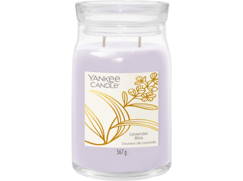 Yankee Candle Little Luxuries Lavender Bliss vonná svíčka 567 g