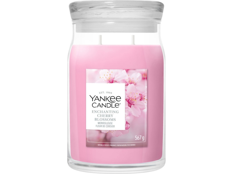 Yankee Candle Enchanting Cherry Blossom vonná svíčka 567 g