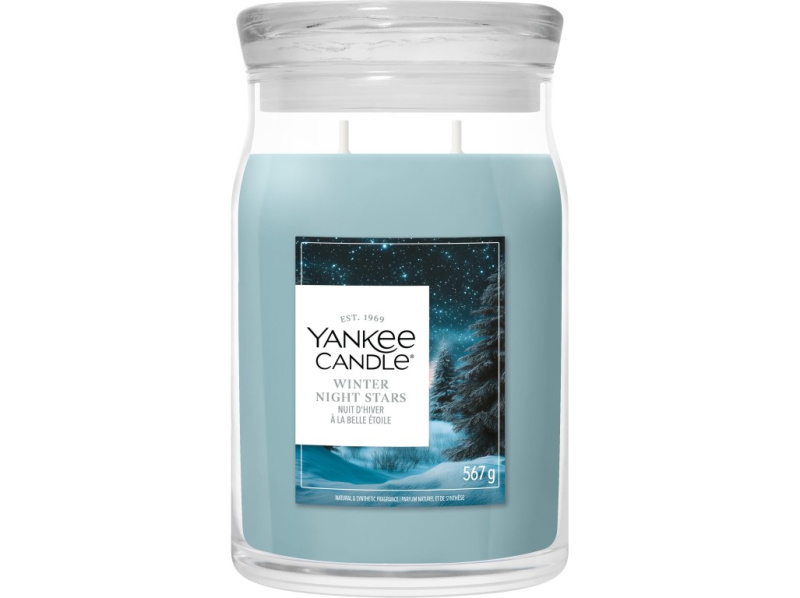 Yankee Candle Winter Night Stars vonná svíčka 567 g