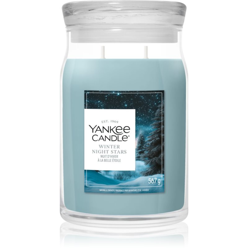 Yankee Candle Winter Night Stars vonná svíčka 567 g