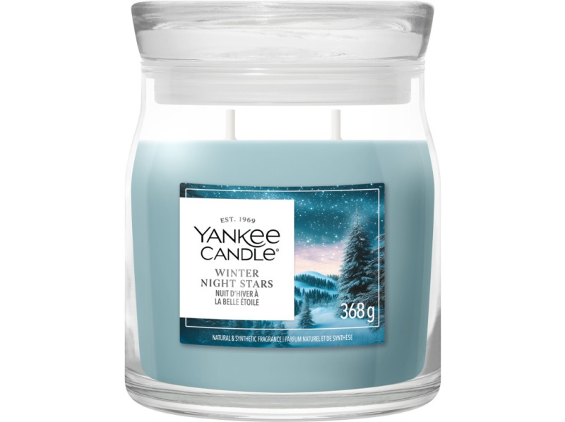 Yankee Candle Winter Night Stars vonná svíčka 368 g