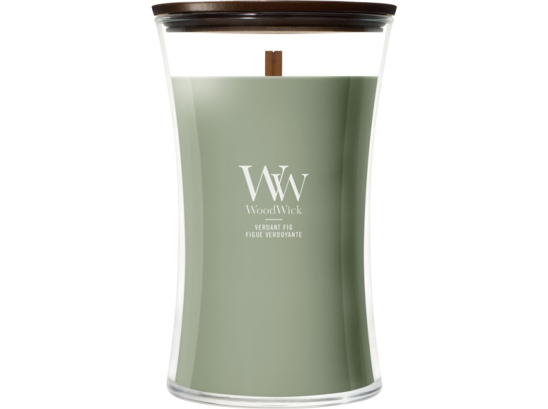 WoodWick Vonná svíčka váza velká Verdant Fig 609,5 g