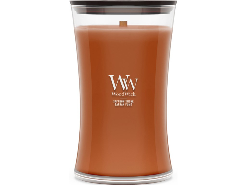 WoodWick Vonná svíčka váza velká Saffron Smoke 609,5 g