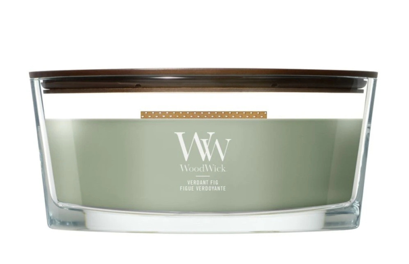 WoodWick Vonná svíčka loď Verdant Fig 453,6 g