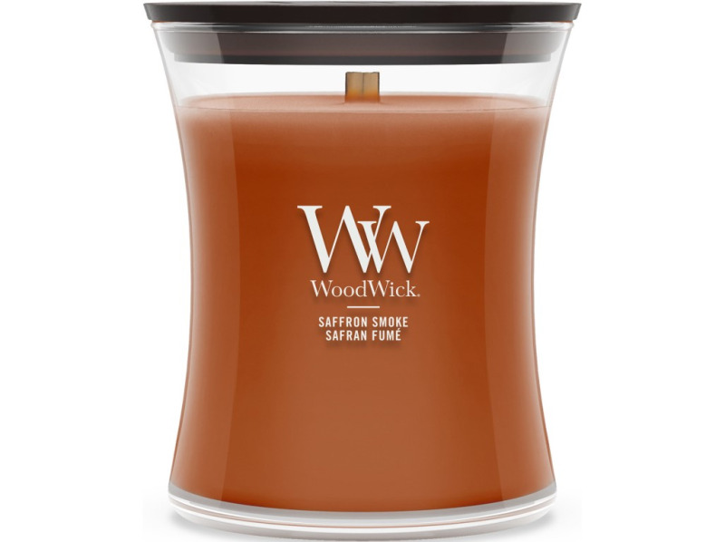 WoodWick Vonná svíčka váza střední Saffron Smoke 275 g