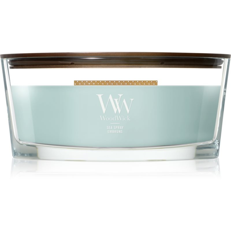 Woodwick Sea Spray vonná svíčka s dřevěným knotem 453.6 g