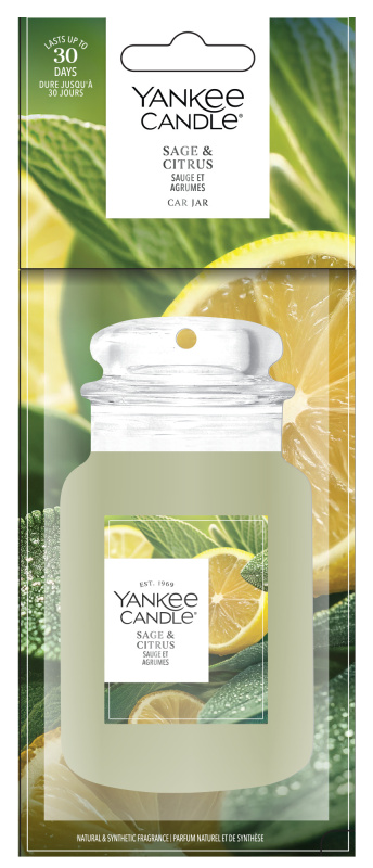 Yankee Candle Papírová visačka Classic Sage & Citrus 1 ks