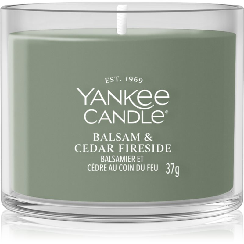Yankee Candle Balsam & Cedar Fireside votivní svíčka 37 g