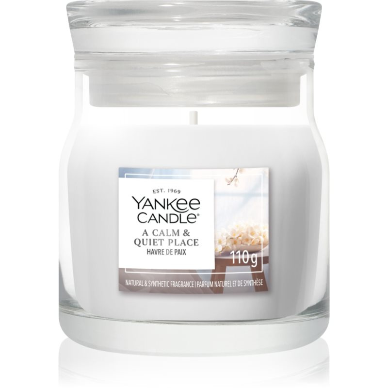 Yankee Candle A Calm & Quiet Place vonná svíčka Signature 110 g