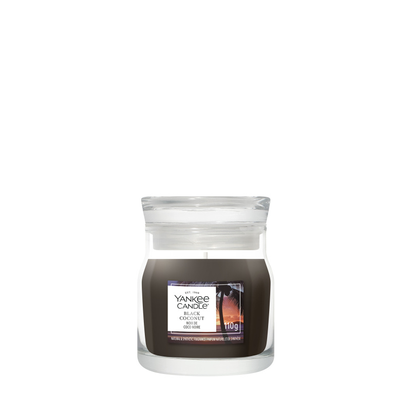 Yankee Candle Black Coconut vonná svíčka Signature 110 g