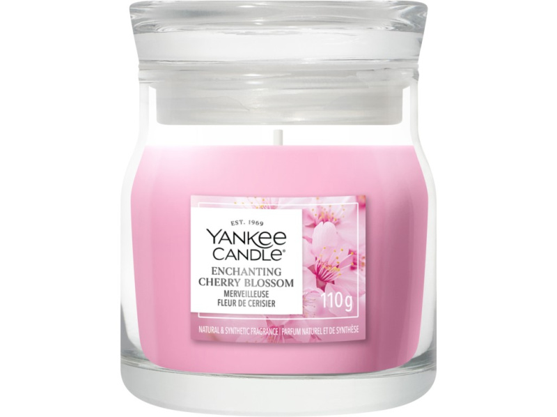 Yankee Candle Enchanting Cherry Blossom vonná svíčka Signature 110 g