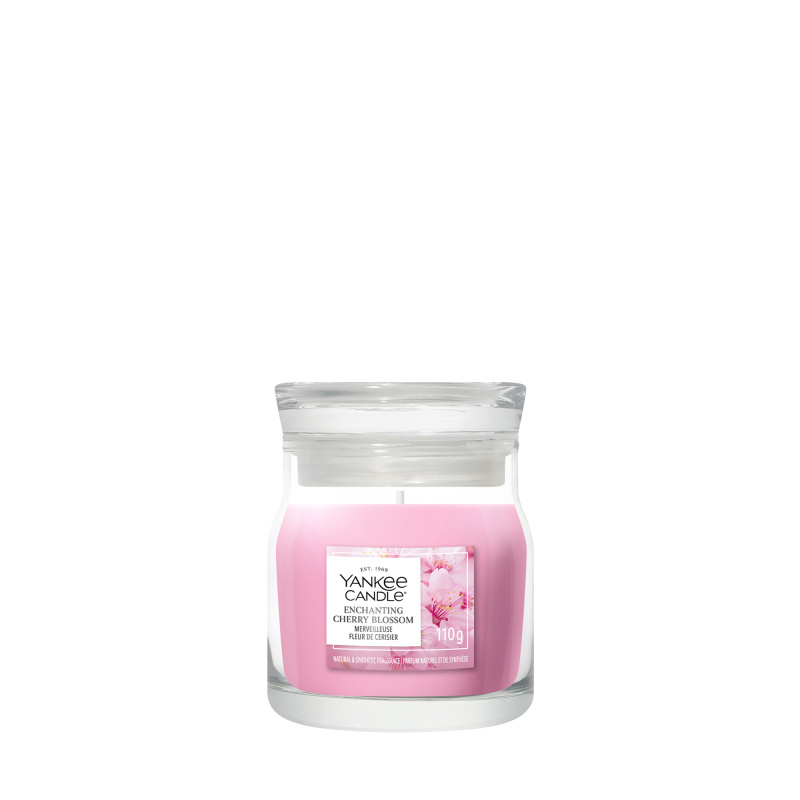 Yankee Candle Enchanting Cherry Blossom vonná svíčka Signature 110 g