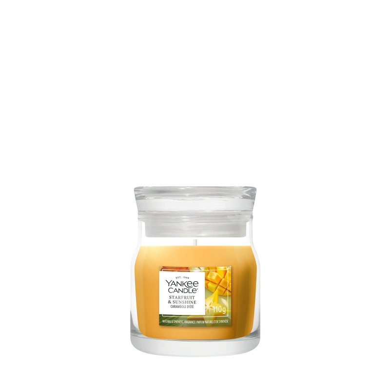Yankee Candle Starfruit & Sunshine vonná svíčka Signature 110 g