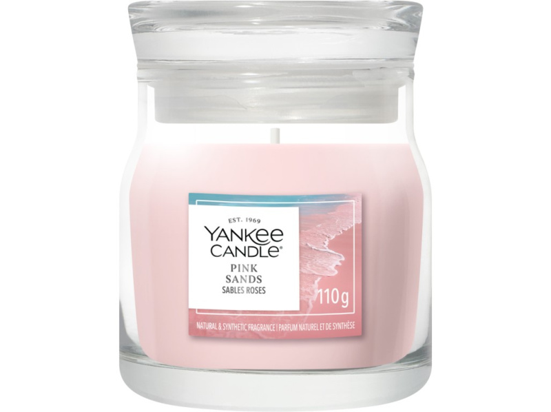 Yankee Candle Pink Sands vonná svíčka Signature 110 g