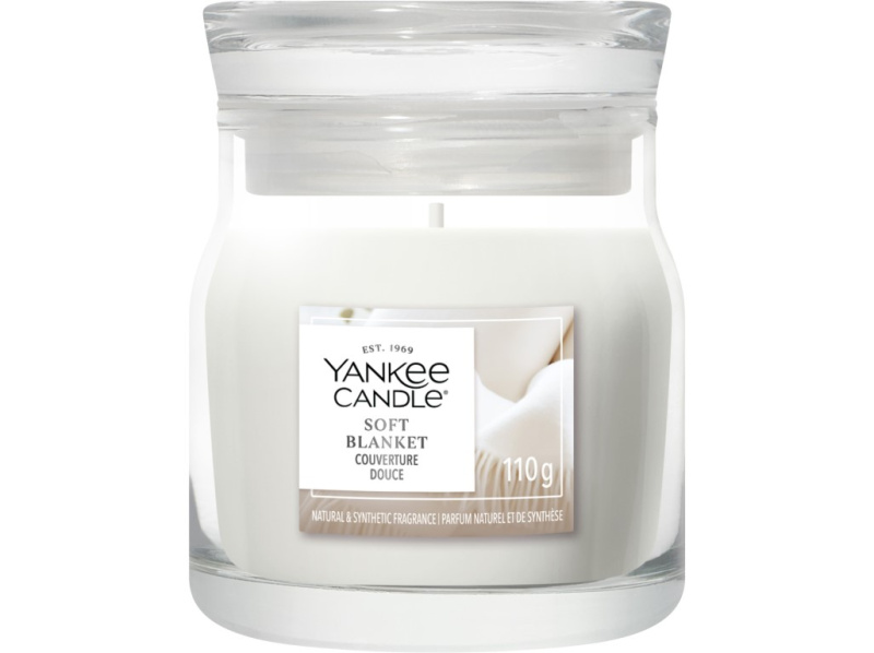 Yankee Candle Soft Blanket vonná svíčka Signature 110 g