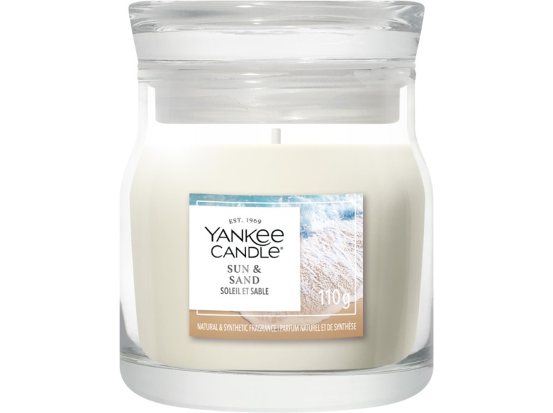 Yankee Candle Sun & Sand vonná svíčka Signature 110 g