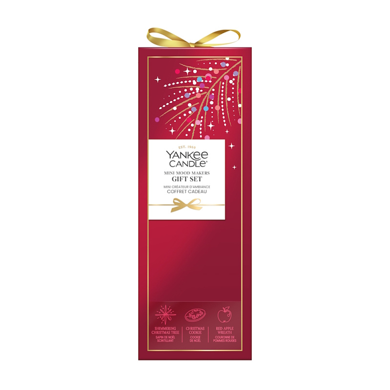 Yankee Candle Dárková sada votivních svíček ve skle 3 ks