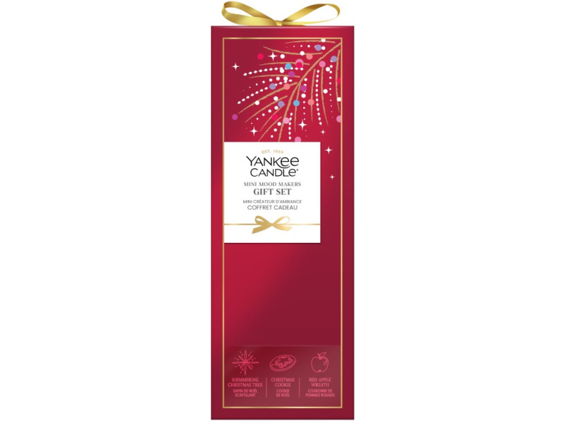 Yankee Candle Dárková sada votivních svíček ve skle 3 ks