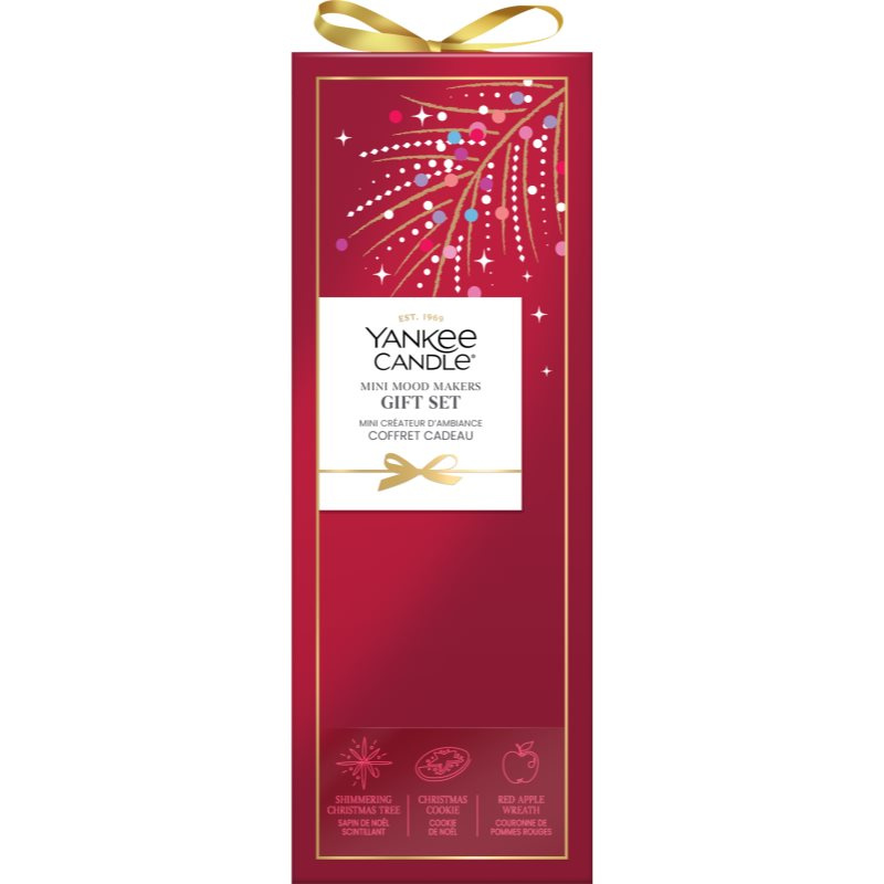 Yankee Candle Dárková sada votivních svíček ve skle 3 ks